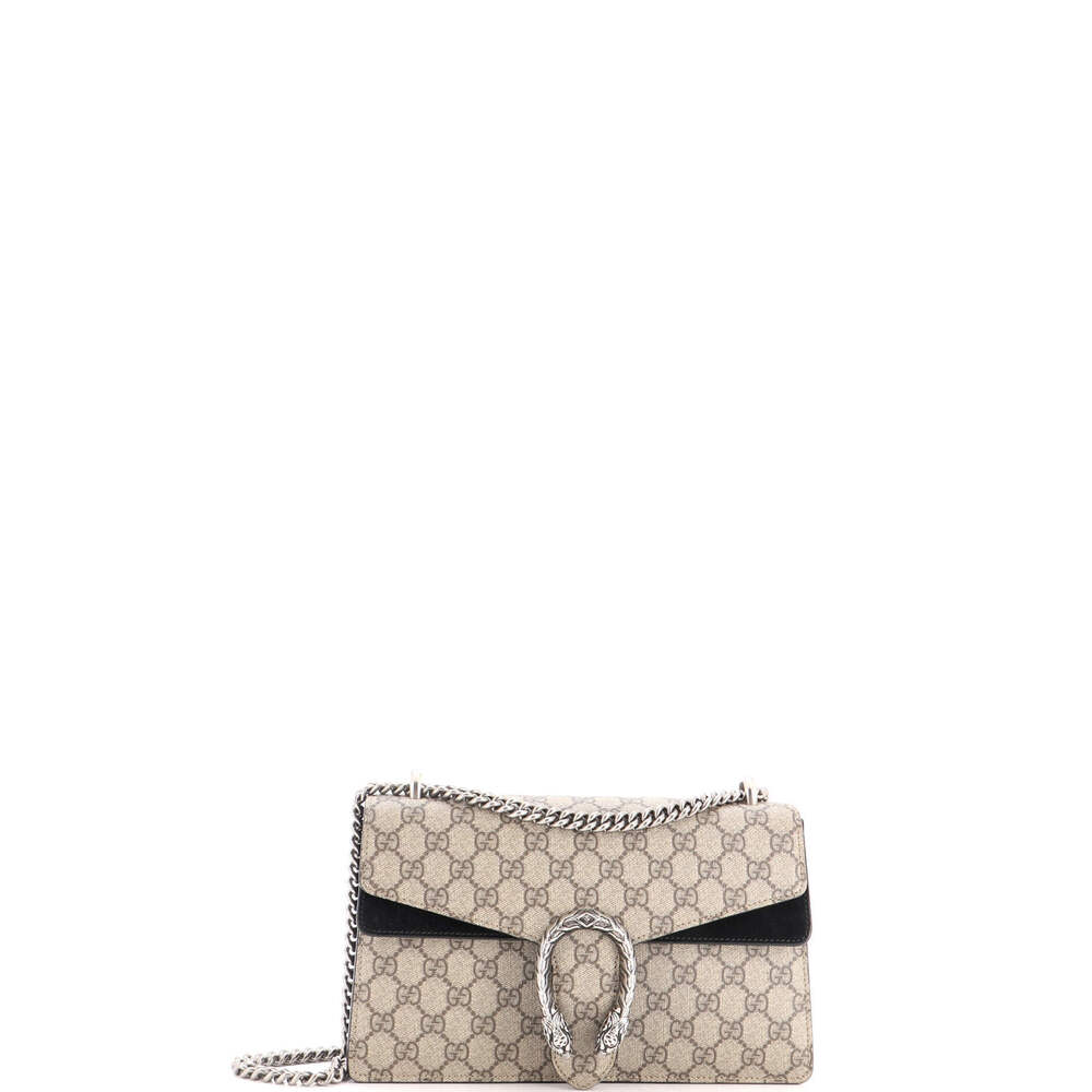 Gucci Small Dionysus Bag GG Coated Canvas